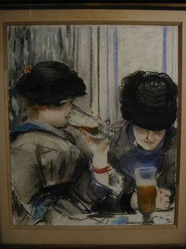 Le signore al bar di Renoir